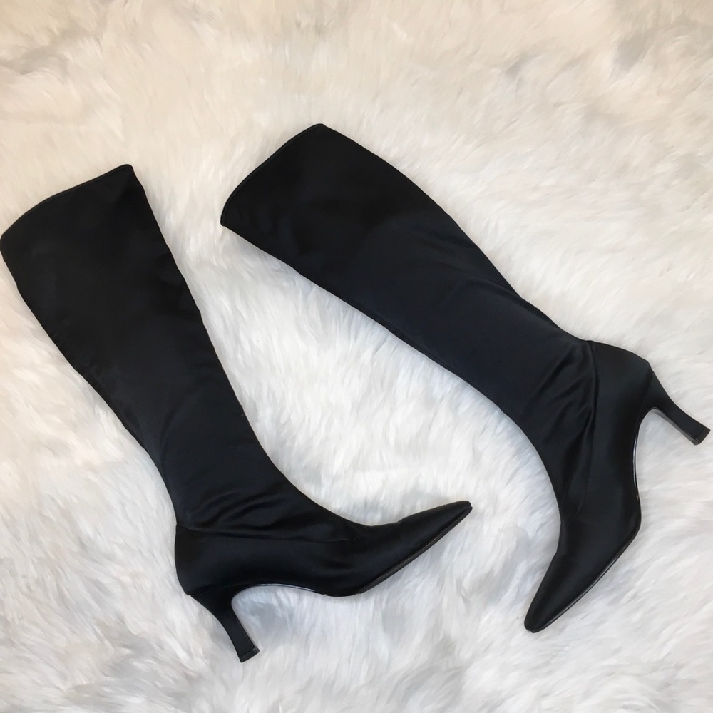 Nina | FLEX Knee High Heeled Boots - Picture 3 of 9